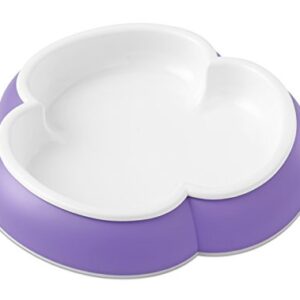 BABYBJORN Baby Plate, Spoon and Fork - Pink/Purple, 2-Pack