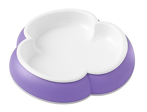 BABYBJORN Baby Plate, Spoon and Fork - Pink/Purple, 2-Pack