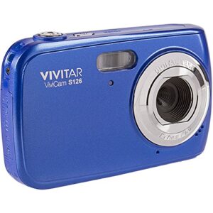 vivitar vivicam s126 digital camera (blue)