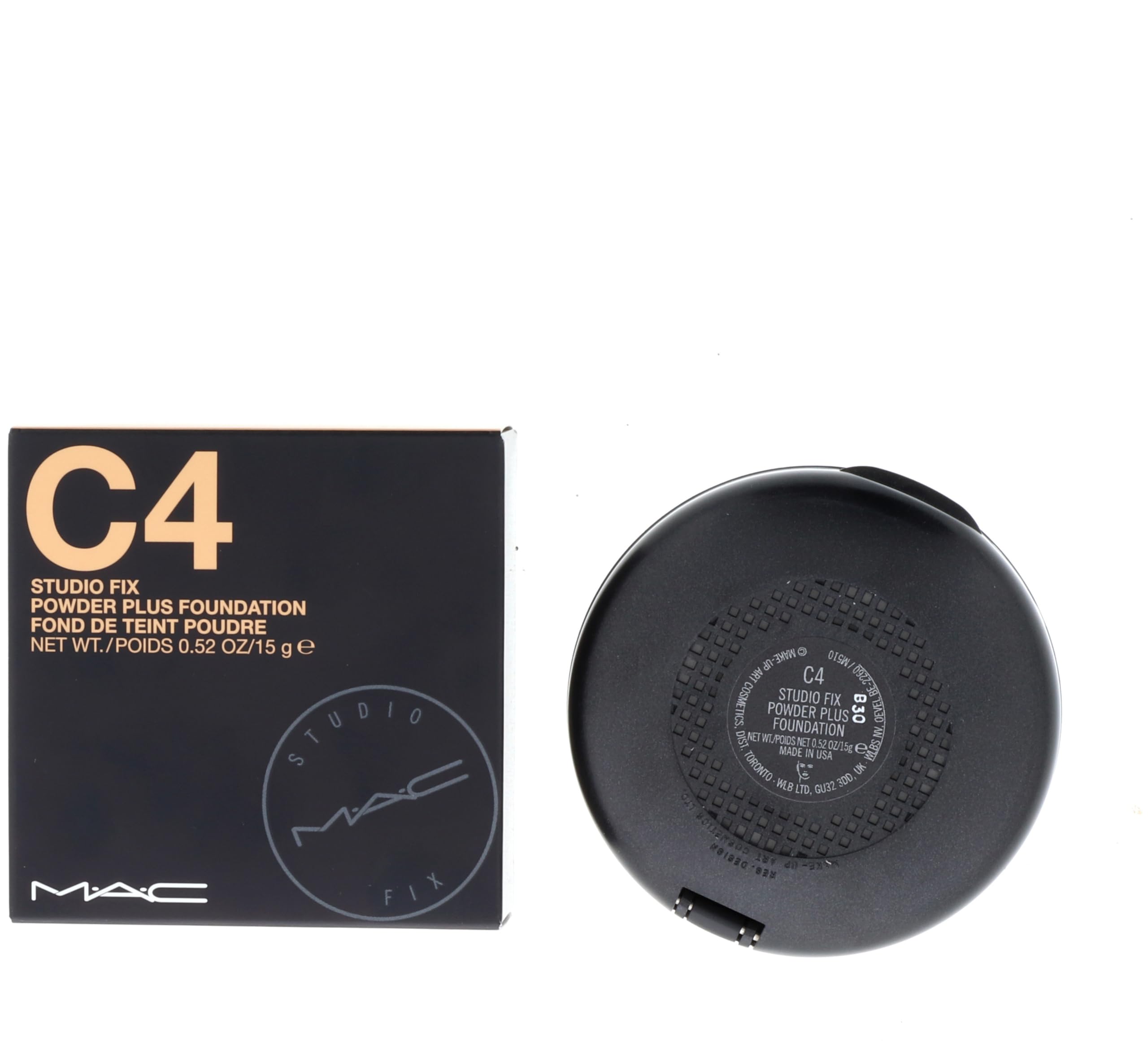 MAC Studio Fix Powder Plus Long-wearing Foundation - One-step Application of Foundation and Powder (C4)