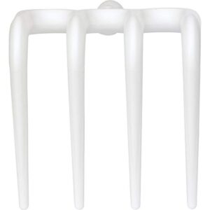 vikan, white rake,hygienic,8",pp, 5691