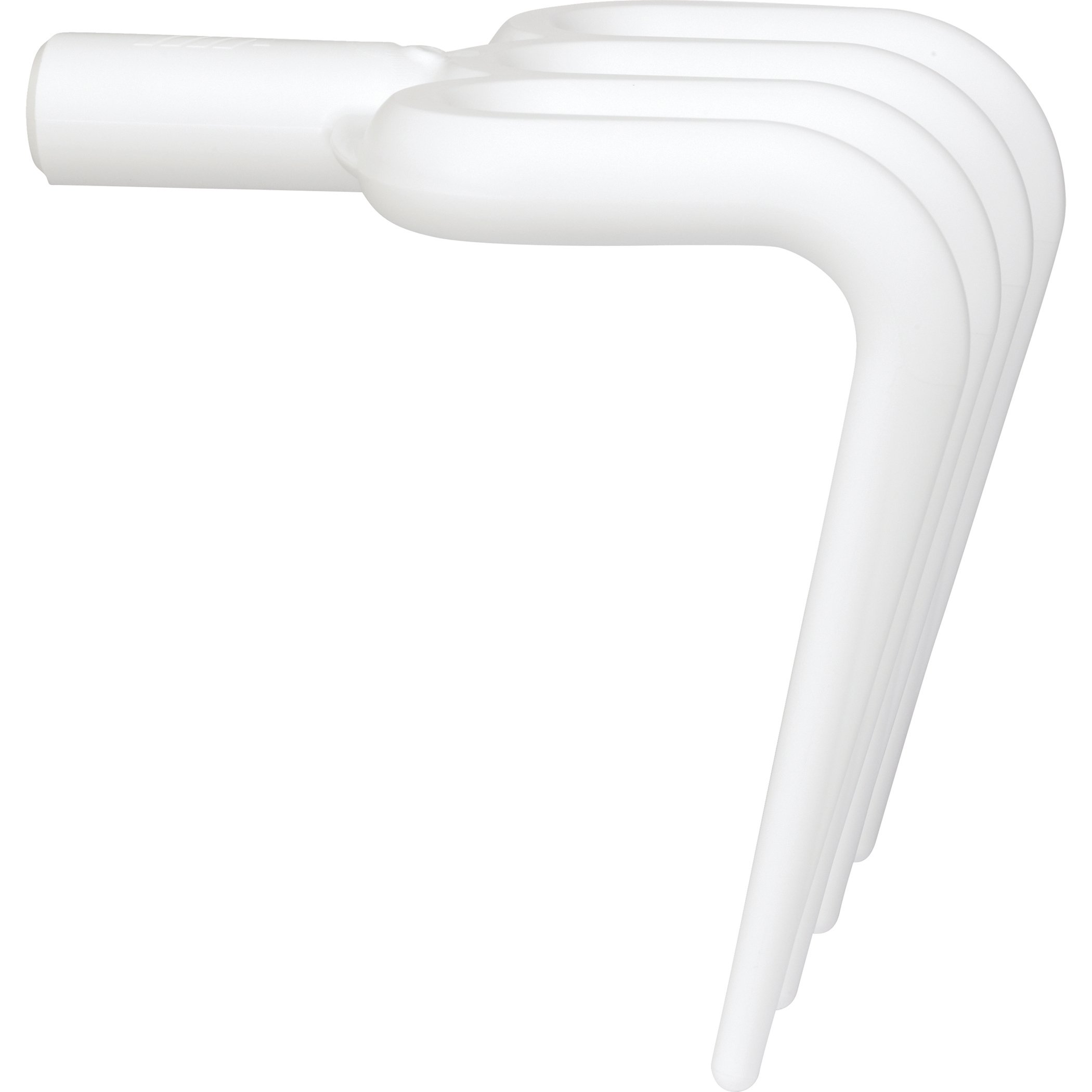 Vikan, White Rake,Hygienic,8",PP, 5691