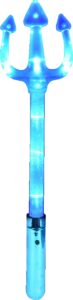rhode island novelty 18.5 inch light-up trident, one per order