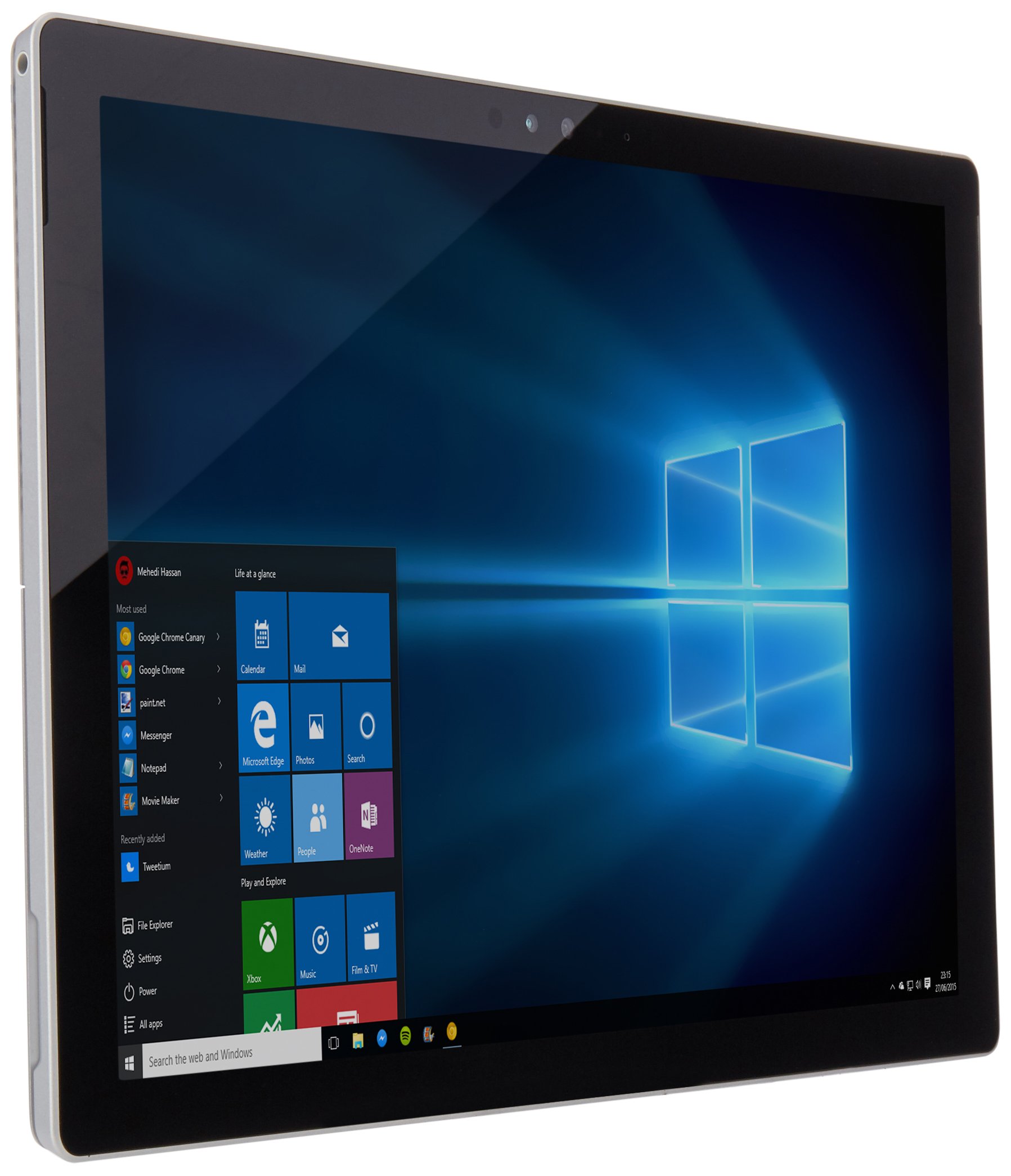 Microsoft Surface Pro 4 Tablet PC - 12.3" - PixelSense - 256GB 8GB RAM - Intel Core i5 i5-6300U Dual-core (2 Core) 2.40 GHz - 7AX-00001