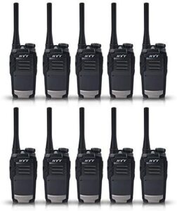 10pcs hyt tc-320 uhf 450-470mhz portable two way radio walkie talkie transceiver