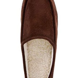 KingSize Men's Big & Tall Microsuede Clog Slippers - Big - 15 EW, Black