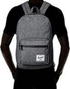 Herschel Pop Quiz Backpack, Raven Crosshatch/Black, Classic 22L