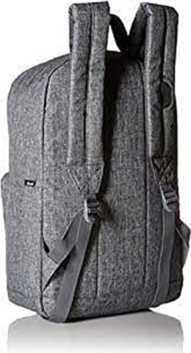 Herschel Pop Quiz Backpack, Raven Crosshatch/Black, Classic 22L