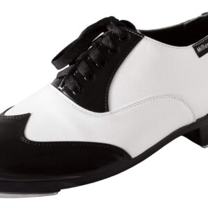 Miller & Ben Tap Shoes; Jazz-Tap Master; Black & White Professional Tap Shoes (38 EU)