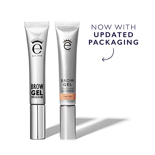 Eyeko Brow Gel - Tinted - Shade Light Brown - Natural & Flexible Hold - Infused with Keratin 8ml