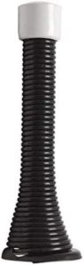 designers impressions oil rubbed bronze spring door stop w/rubber bumper with white tip : 6007-10 pack