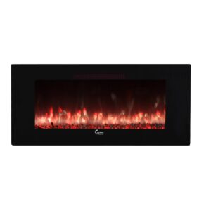 Caesar Fireplace CHFP-50 Fireplace, 50-inch, Black