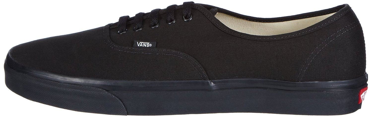 Vans Unisex Authentic Black/Black Canvas VN000EE3BKA Mens 11, Womens 12.5