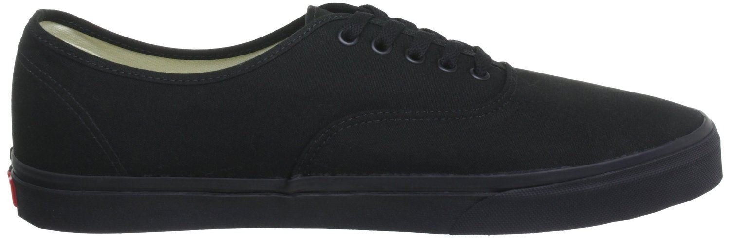 Vans Unisex Authentic Black/Black Canvas VN000EE3BKA Mens 11, Womens 12.5