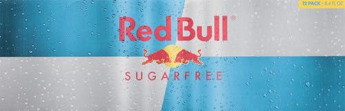 Red Bull Sugarfree, Energy Drink, 8.4-Fl OZ (12 Pack)