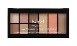 nyx professional makeup go-to palette, wanderlust, 0.54 ounce