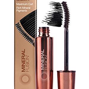 Mineral Fusion Curling Mascara Packaging May Vary, Gravity, 0.57 Fl Oz