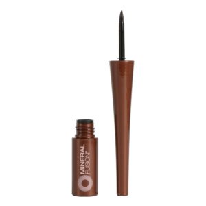 Mineral Fusion Liquid Eyeliner, Ebony, 0.1 Ounce (Packaging May Vary)