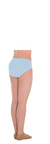 Body Wrappers Jazz Cut Dance Briefs (BWP289) Light Blue, S