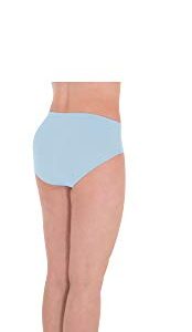 Body Wrappers Jazz Cut Dance Briefs (BWP289) Light Blue, M