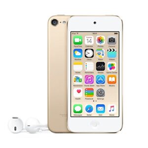 apple ipod touch 6th generation 16gb gold mkh02ll/a (renewed)