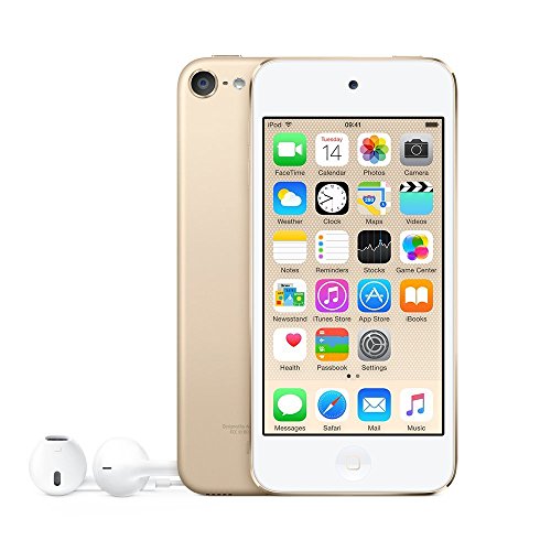 Apple iPod Touch 6th Generation 16GB Gold MKH02LL/A (Renewed)