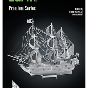 Fascinations Metal Earth Premium Series Black Pearl 3D Metal Model Kit