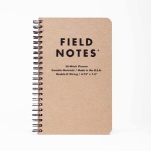 field notes - 56-week planner - 4.75" x 7.5"