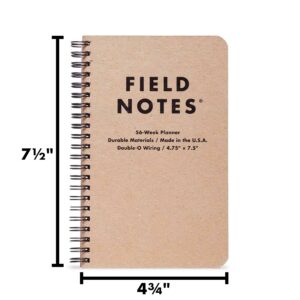 Field Notes - 56-Week Planner - 4.75" x 7.5"
