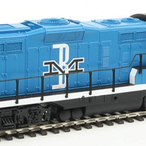 Walthers Trainline HO Scale Model EMD GP9M Standard DC Boston & Maine #1754 Train, Blue/Black/White, EMD GP9M Boston & Maine