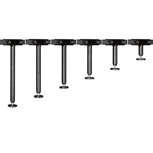 Hospitality Bed No Sag Mattress Slats - Center Support - Universal Size Adjusts from Full to Cal King