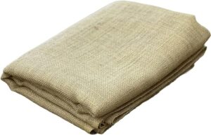 cleverbrand burlap-40x12feet plant cover-40 inches wide x 12 feet long-burlap garden & plant fabric, natural