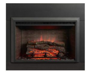 outdoor great room gi-32-zc electric fireplace insert zero clear, 32"