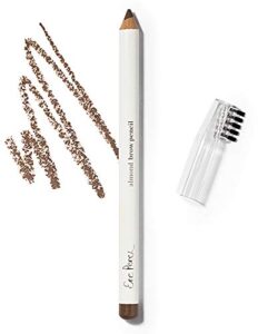 ere perez - natural almond eyebrow pencil | vegan, cruelty-free, clean beauty (perfect, 0.04 oz | 1.1 g)