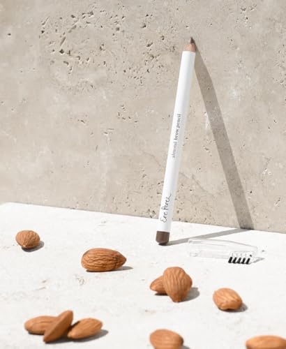 Ere Perez - Natural Almond Eyebrow Pencil | Vegan, Cruelty-Free, Clean Beauty (Perfect, 0.04 oz | 1.1 g)