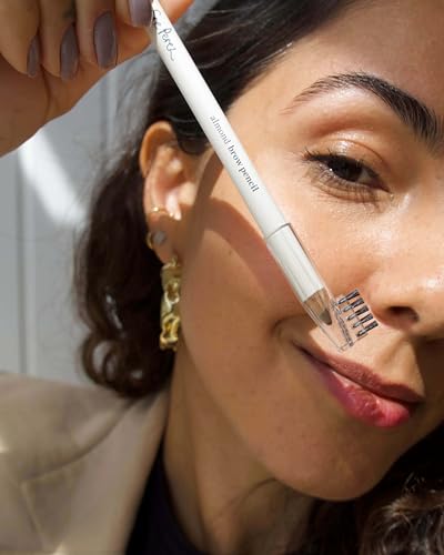 Ere Perez - Natural Almond Eyebrow Pencil | Vegan, Cruelty-Free, Clean Beauty (Perfect, 0.04 oz | 1.1 g)