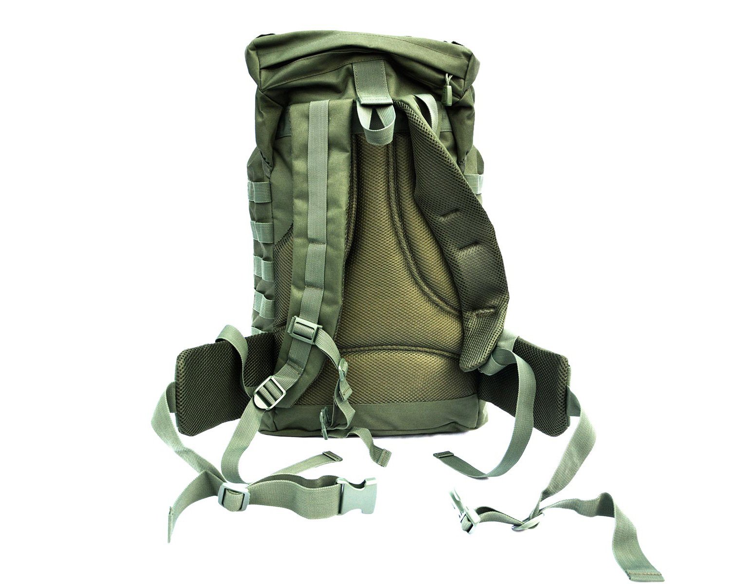 DD HAMMOCKS Bergen Rucksack - Olive Green: Hiking Backpack 55L MOLLE Compatible With Detachable Tactical Compartments For Backpacking Travel Expedition