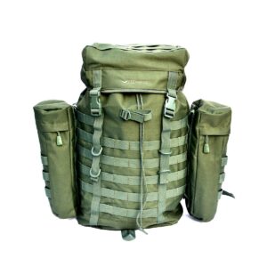 DD HAMMOCKS Bergen Rucksack - Olive Green: Hiking Backpack 55L MOLLE Compatible With Detachable Tactical Compartments For Backpacking Travel Expedition