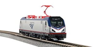 kato usa model train products n scale amfleet i phase vi 5-unit bookcase set (106-8001)