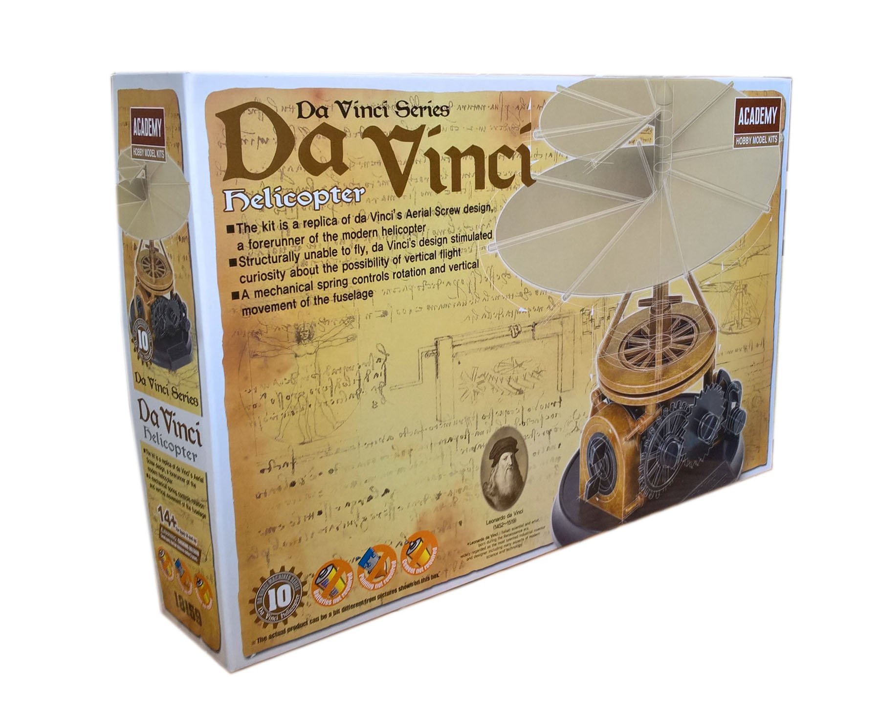 Academy Da Vinci Machines Series Helicopter - #18159 by Academy Models