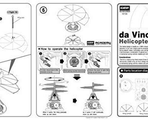 Academy Da Vinci Machines Series Helicopter - #18159 by Academy Models