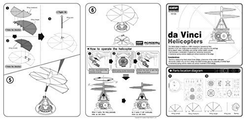 Academy Da Vinci Machines Series Helicopter - #18159 by Academy Models