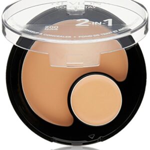 Revlon ColorStay 2-in-1 Compact Makeup & Concealer, Natural Tan