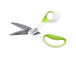 westcott heavy duty carbo titanium 8" bent scissors (16446)