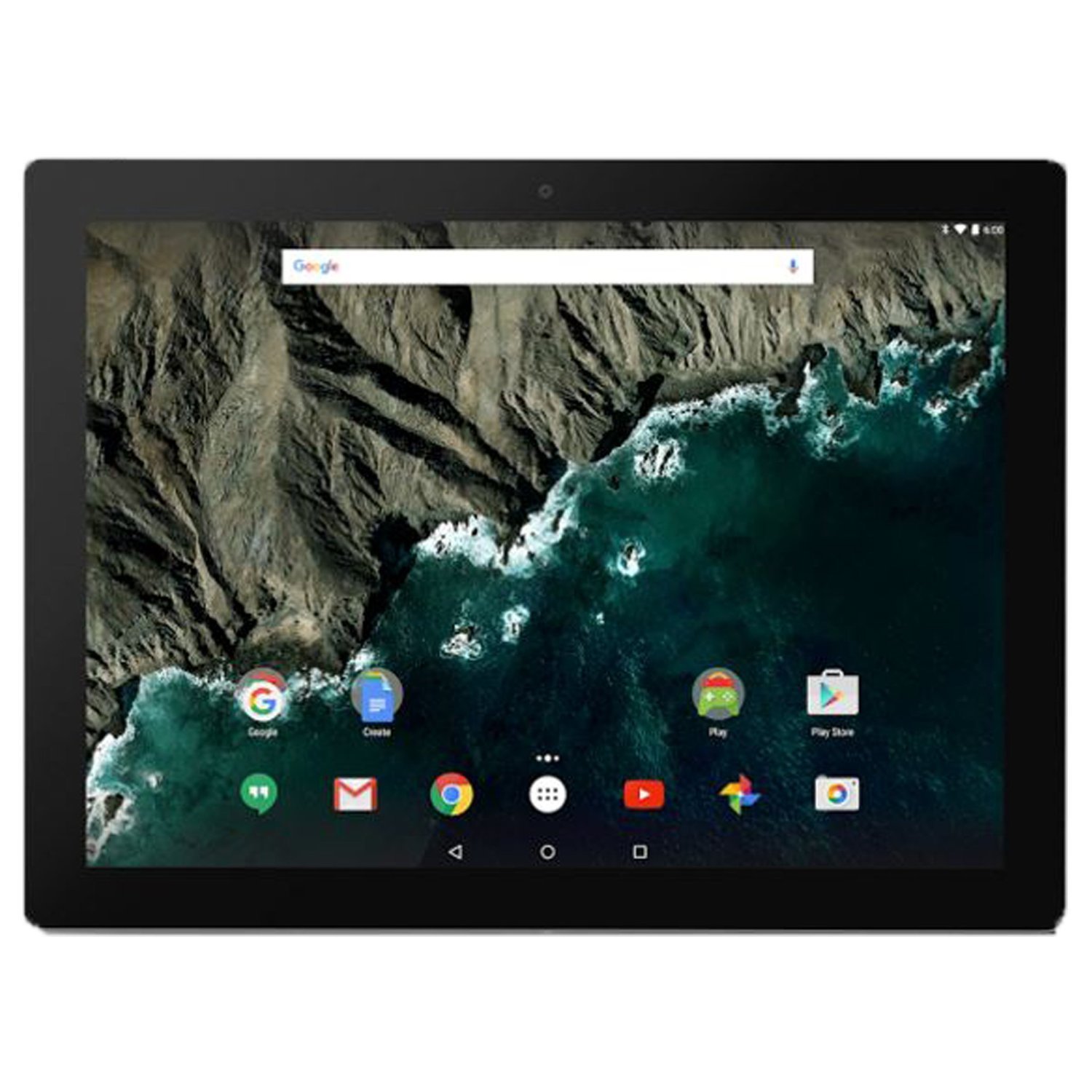 Google Pixel C 10.2-in HD Touchscreen Tablet 64GB Premium High Performance Tegra X1 with Maxwell GPU | 3GB RAM | Android 6.0 Marshmallow | Silver - Aluminum