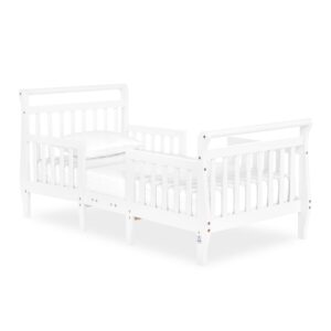 dream on me emma 3 in 1 convertible toddler bed in white