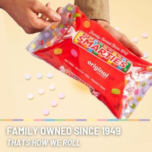 Smarties Candy Rolls Original Flavor Gluten Free & Classic Sweetness from Family Owned Since 1949 Peanut Free, Dairy Free & Allergen Free | Perfect Yummy Treat - 5 Ounce Pack of 3