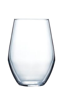 luminarc concerto stemless wine (set of 4), 11.5 oz, clear (n3282)