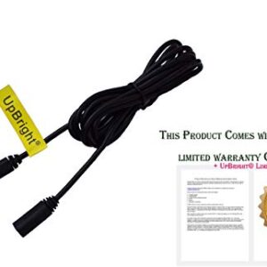 UpBright Extension Power Cord Cable Compatible with Limoss ZB-A290020-B 500407 MC140-29V Okin Kaidi KDDY001 KDDY008 PSK2918A HHC Okin Lift Chair FBS PSK651 Pride CTLDC1582 Tranquil Ease IVP2900-2000