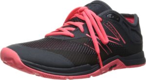 new balance women's 20v5 minimus training shoe, pink/grey, 5.5 b us